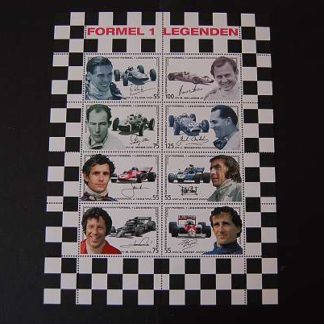 Österreich 2006 Formel 1 Legenden Block postfrisch ANK 2619 - 2626