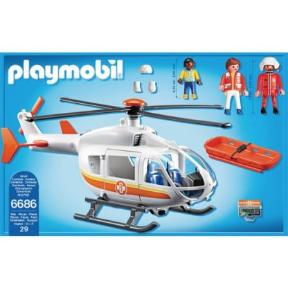 PLAYMOBIL 6686 Rettungshelikopter