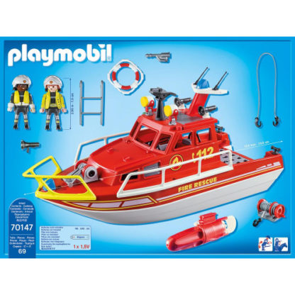 PLAYMOBIL 70147 Feuerlöschboot