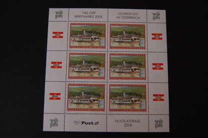 Österreich 2008 Tag der Briefmarke Kleinbogen postfrisch ANK 2799