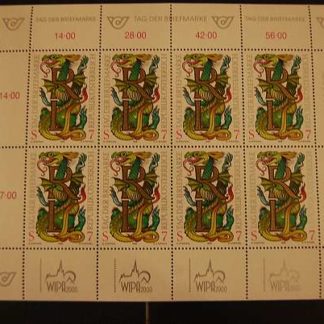 Österreich 1998 Tag der Briefmarke Kleinbogen postfrisch  ANK 2292