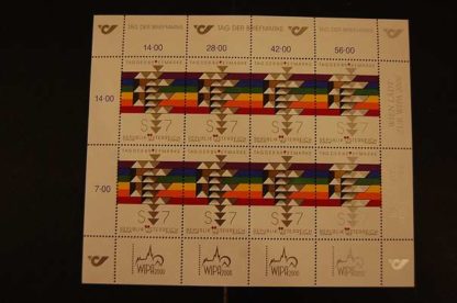 Österreich 2000 Tag der Briefmarke Kleinbogen postfrisch ANK 2350