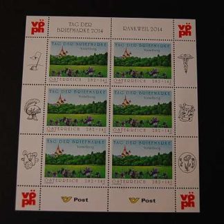 Österreich 2014 Kleinbogen Tag der Briefmarke postfrisch ANK.3188