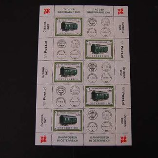 Österreich 2002 Tag der Briefmarke Kleinbogen postfrisch ANK. 2414