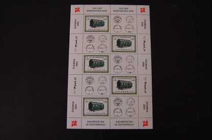 Österreich 2002 Tag der Briefmarke Kleinbogen postfrisch ANK. 2414