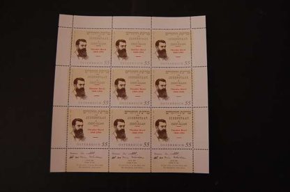 Österreich 2004 Theodor Herzl Kleinbogen postfrisch ANK. 2523