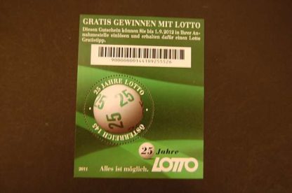 Österreich 2011 Lotto Block ANK 2981 postfrisch