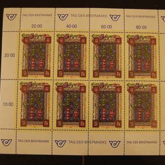 Österreich 1992 Tag der Briefmarke Kleinbogen postfrisch ANK 2096