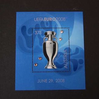 Österreich 2008 Block UEFA Euro 2008 postfrisch ANK 2779