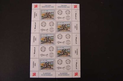 Österreich 2004 Tag der Briefmarke Kleinbogen postfrisch ANK. 2516