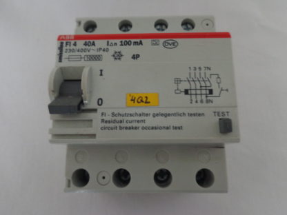 ABB Smissline FI 4  40A   100mA  Schutzschalter