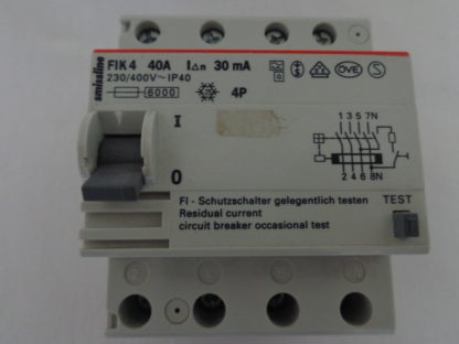 ABB Smissline FIK 4 40A  30mA  Schutzschalter