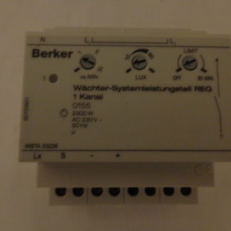 Berker Wächter - Systemleistungsteil 1 Kanal 0155  2300 W AC 230V 50HZ