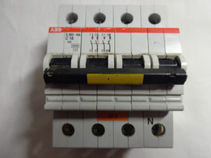 ABB S 263 - NA C16  3+N Sicherungsautomat