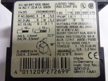 Siemens Sirius 3R  3RT1016-1AP02 Schütz