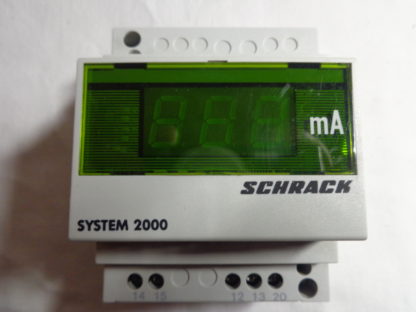 Schrack System 2000   mA    Ampermeter