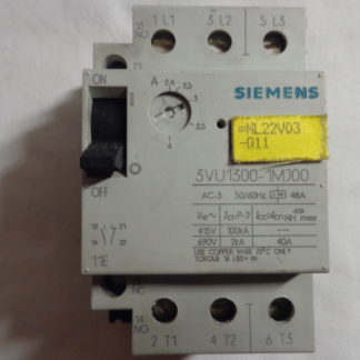 Siemens 3VU1300-1MJ00 Motorschutzschalter 2,4 - 4 A