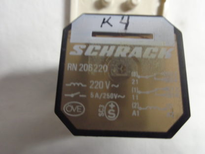 Schrack RN 206220 Relais ohne Sockel
