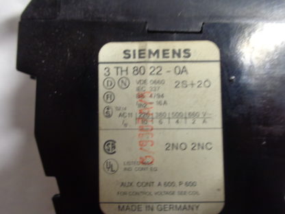 Siemens 3 TH 80 22 - 0A Schütz 220V