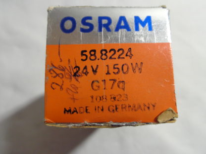 OSRAM 58.8224 24V 150W G17 Projektor Lampe