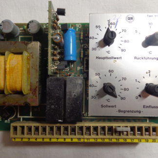 GEA 910.093 H Kartenregler für Schalttafeleinbau