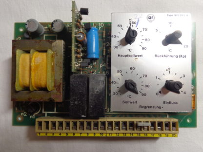 GEA 910.093 H Kartenregler für Schalttafeleinbau