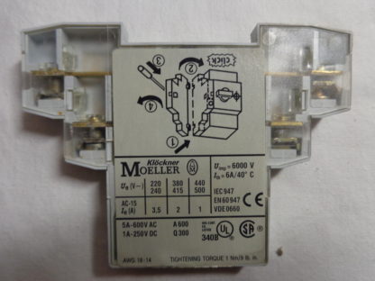 Moeller NHI11-PKZ0 Hilfsschalter