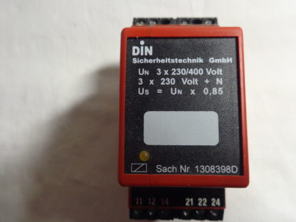 DIN Sicherheitstechnik GmbH Phasenüberwachungsrelais 1308398D