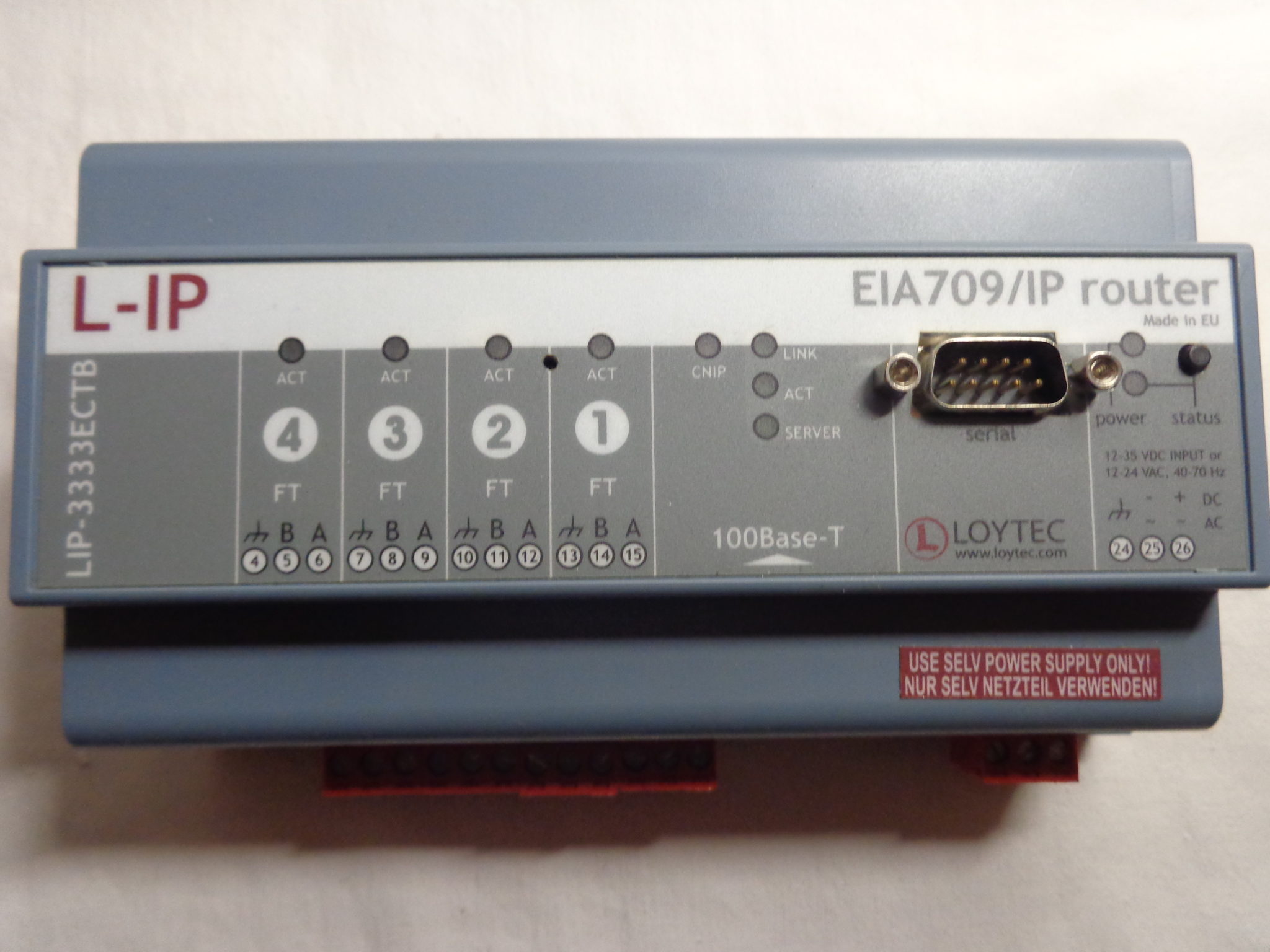 Lip Router Loytec LIP - 3333ECTB EIA709/IP Router - Michl's Onlineshop OG