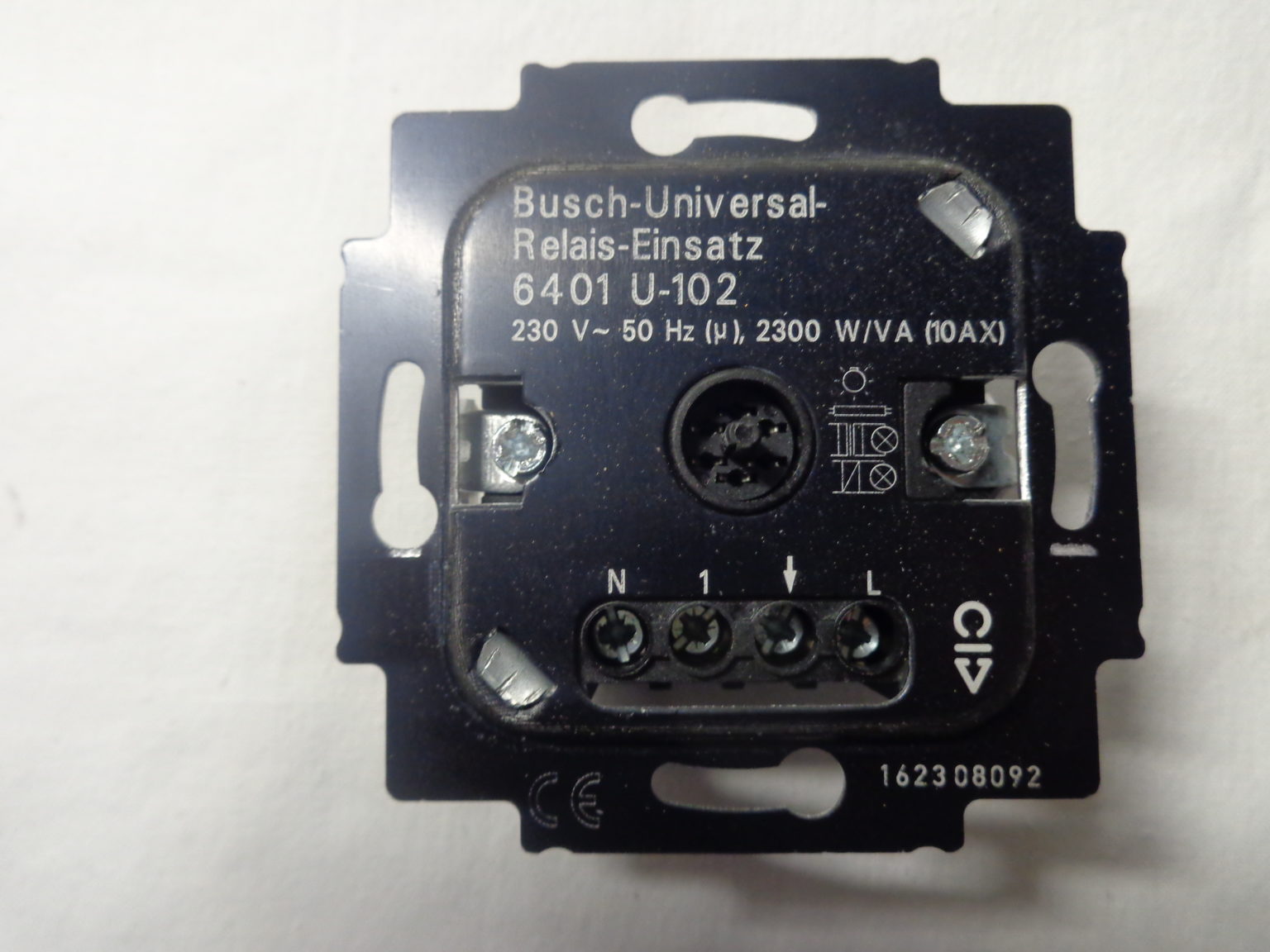 Busch-Jaeger - Wächter 6401 U-102 Busch-Universal-Relais-Einsatz 230V