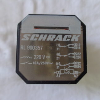 Schrack RL 900357 Relais + Omron PF113A-E Sockel