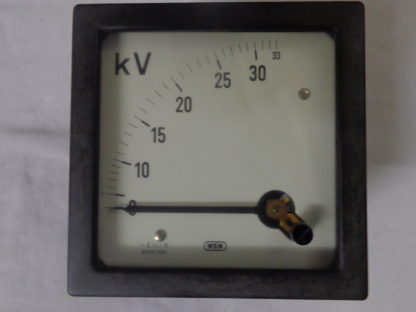 WSW  Voltmeter 33 KV analog