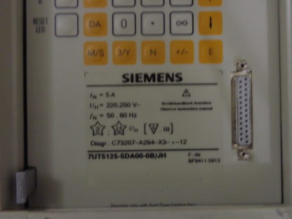 Siemens 7UT5125-5DA00-0B/JH Differentialschutz für Transformatoren/Maschinen Generatoren/Transformer Protection