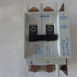 Siemens 5SN9 G1A Sicherungsautomat 2pol mit hilfsschalter