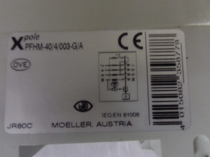 Moeller PFHM -40/4/003-G/A Thermogeschützt -25°  FI, Schutzschalter