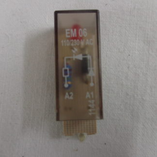Schrack EM 06 110/230V AC Steckmodul LED rot