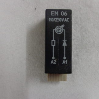 Schrack EM 06 110/230V AC LED Steckmodul rot