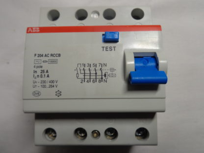 ABB F204AC RCCB 25A 01 FI  Schutzschalter