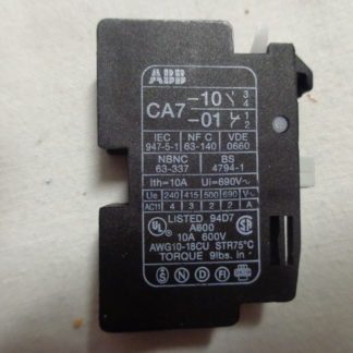 ABB CA7 - 10 - 01 Hilfskontaktblock -3 -4