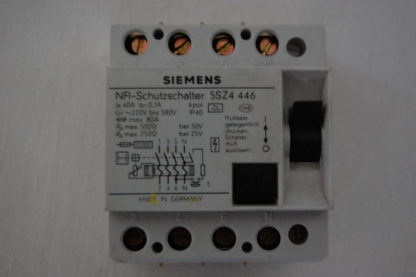 Siemens NFI Schutzschalter 5SZ4 446   40A/01