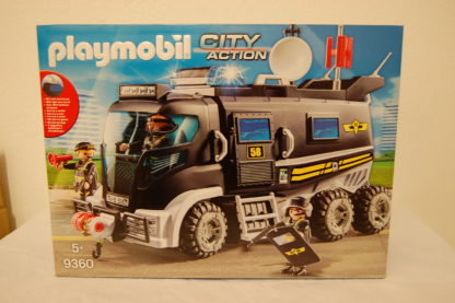 PLAYMOBIL 9360 SEK-Truck mit Licht u. Sound