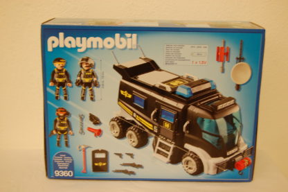 PLAYMOBIL 9360 SEK-Truck mit Licht u. Sound