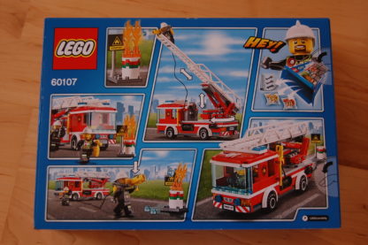 LEGO City 60107 Feuerwehr mit fahrbarer Leiter