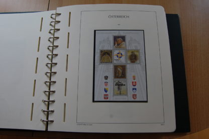 Österreich Briefmarkensammlung Von 2002 - 2012 postfrisch im Vordruckalbum