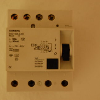 Siemens FI Schutzschalter 5SM1 346-OLB 63A 30 mA  RCCB