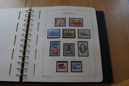 Österreich Briefmarkensammlung Von 2002 - 2012 postfrisch im Vordruckalbum
