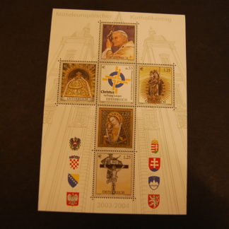 Österreich 2004 Mitteleuropäischer Katholikentag Block postfrisch ANK. 2510 - 2515