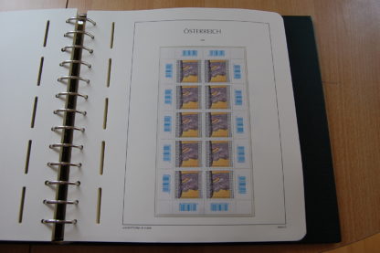 Österreich Briefmarkensammlung Von 2002 - 2012 postfrisch im Vordruckalbum