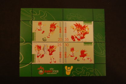 Österreich 2007 UEFA  Euro 2008 Block postfrisch ANK 2692 - 2695