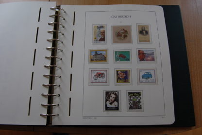 Österreich Briefmarkensammlung Von 2002 - 2012 postfrisch im Vordruckalbum